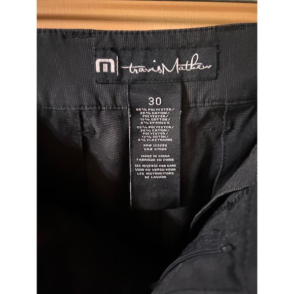 Travis Mathew "Proceed with Caution Mens Short Dk Grey Size 30 preppy, sporty - Picture 4 of 4